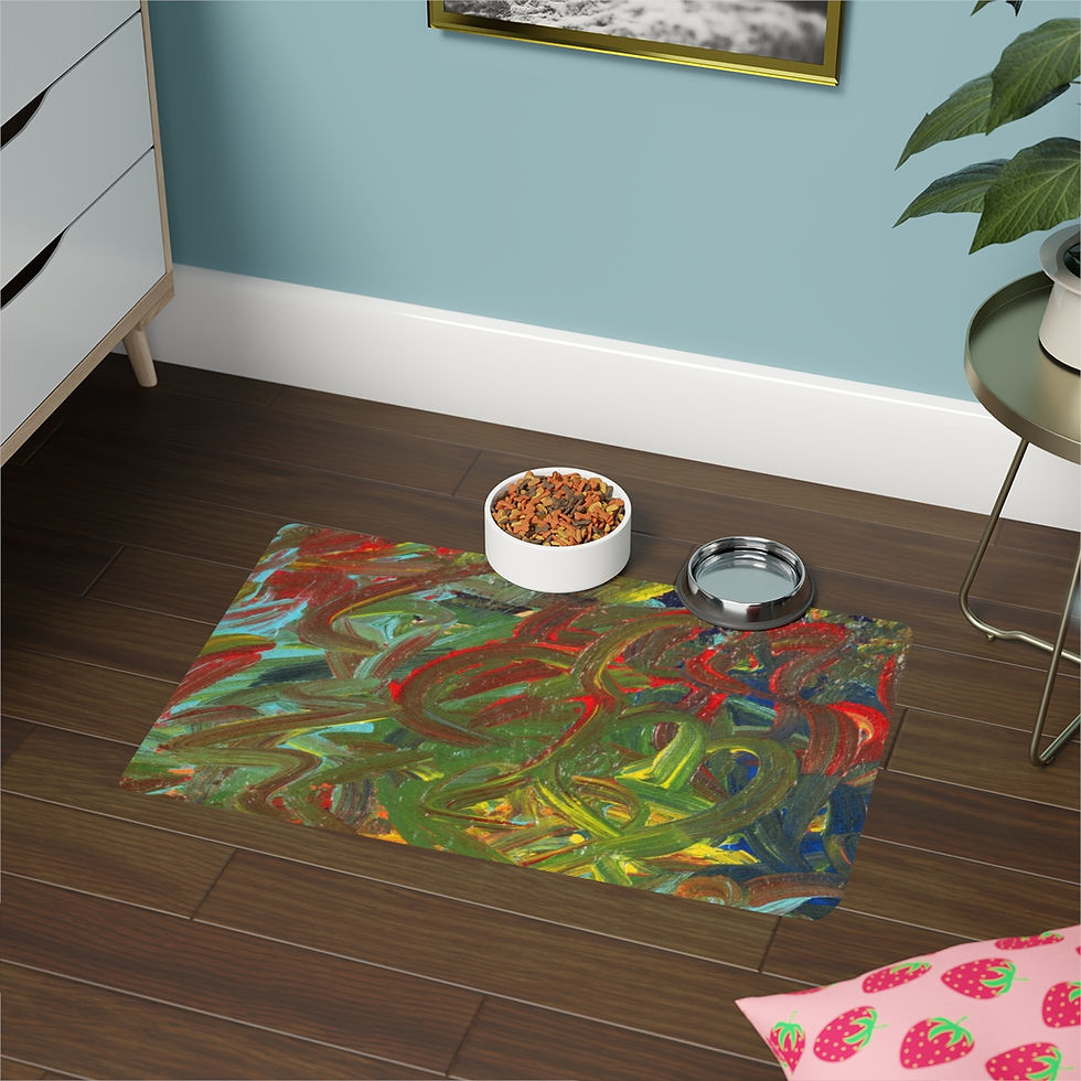 Miniaturbild: Pet Food Mat by Agatha - Autumn Glow