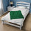 Thumbnail: Blanket by Agatha - Pine Green