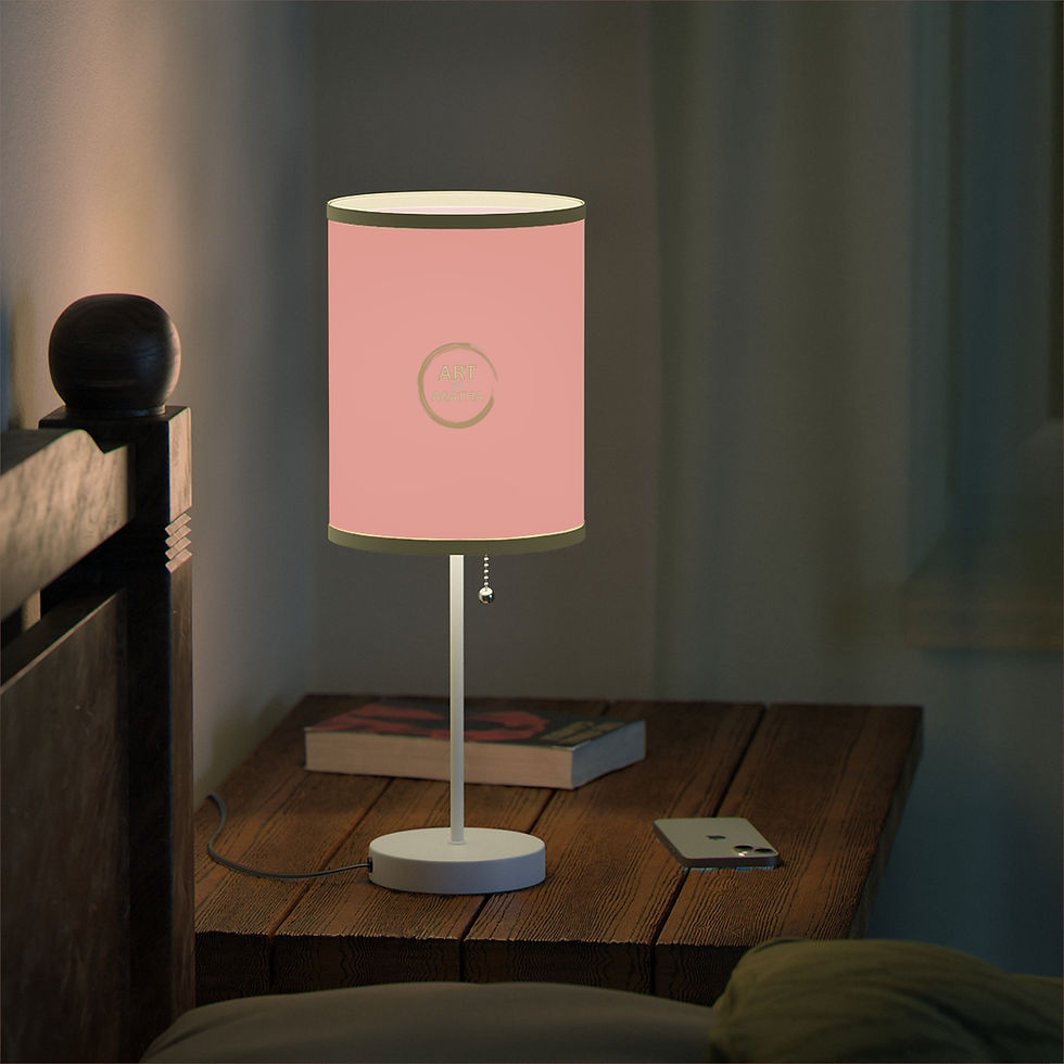 Thumbnail: Lamp on a Stand by Agatha - Rose