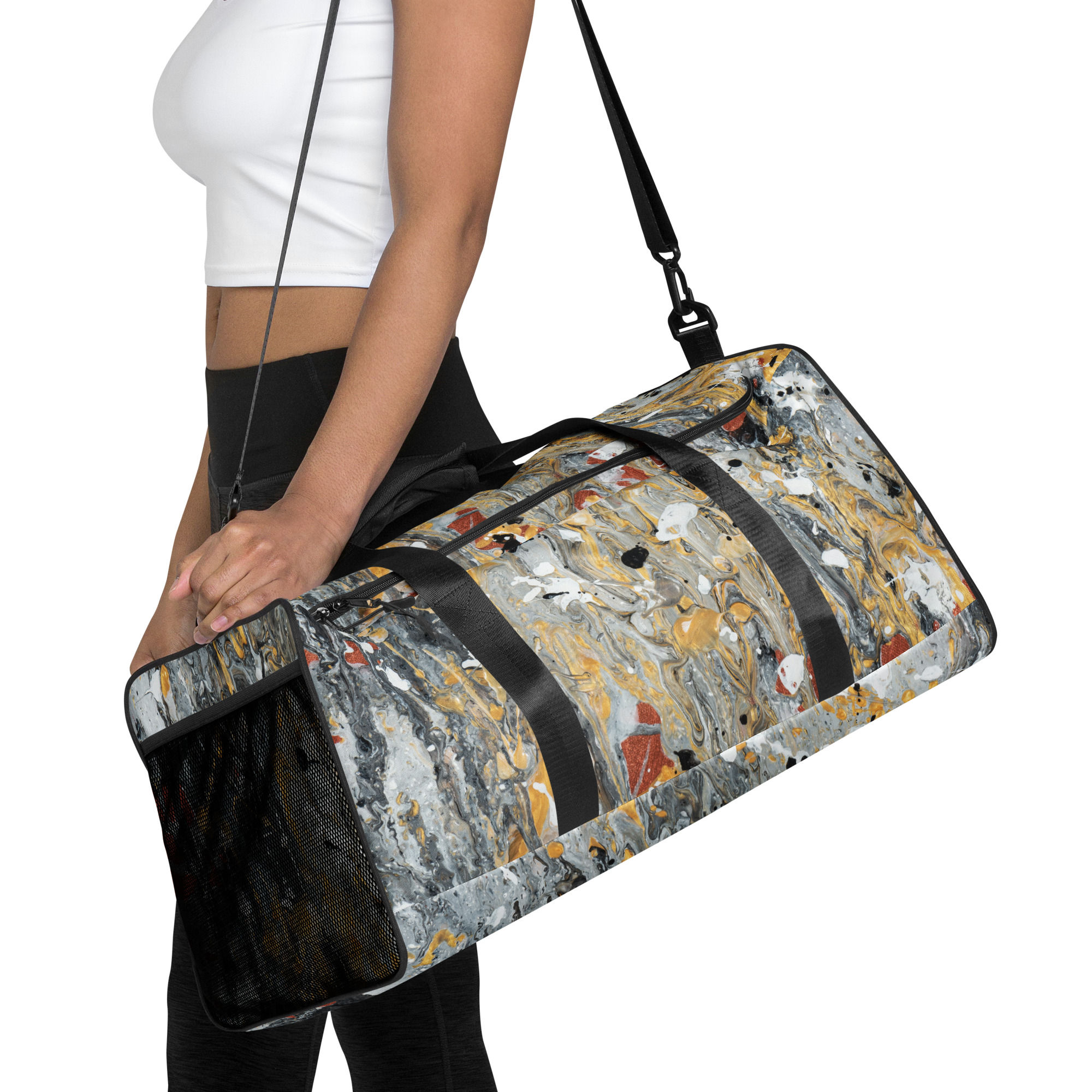 Duffle Bag by Agatha - Metallic Strength