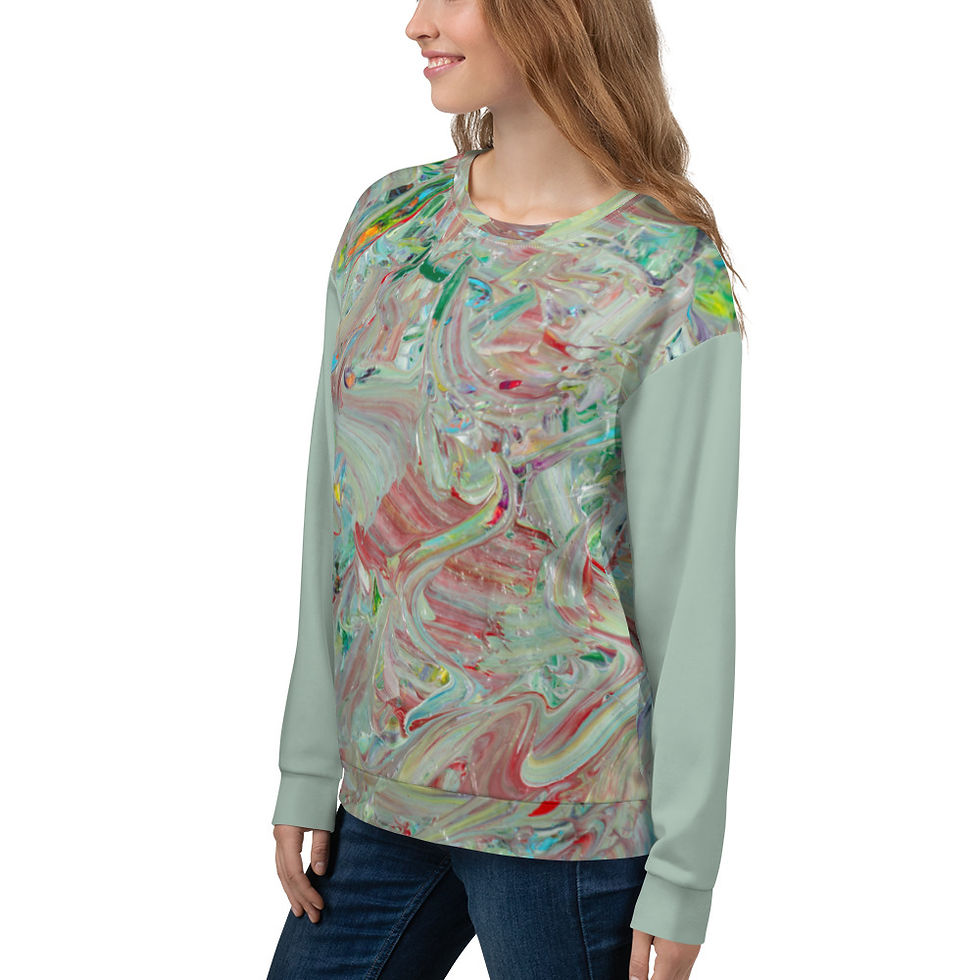Thumbnail: Sweatshirt by Agatha - Colours of Nature - Light Mint