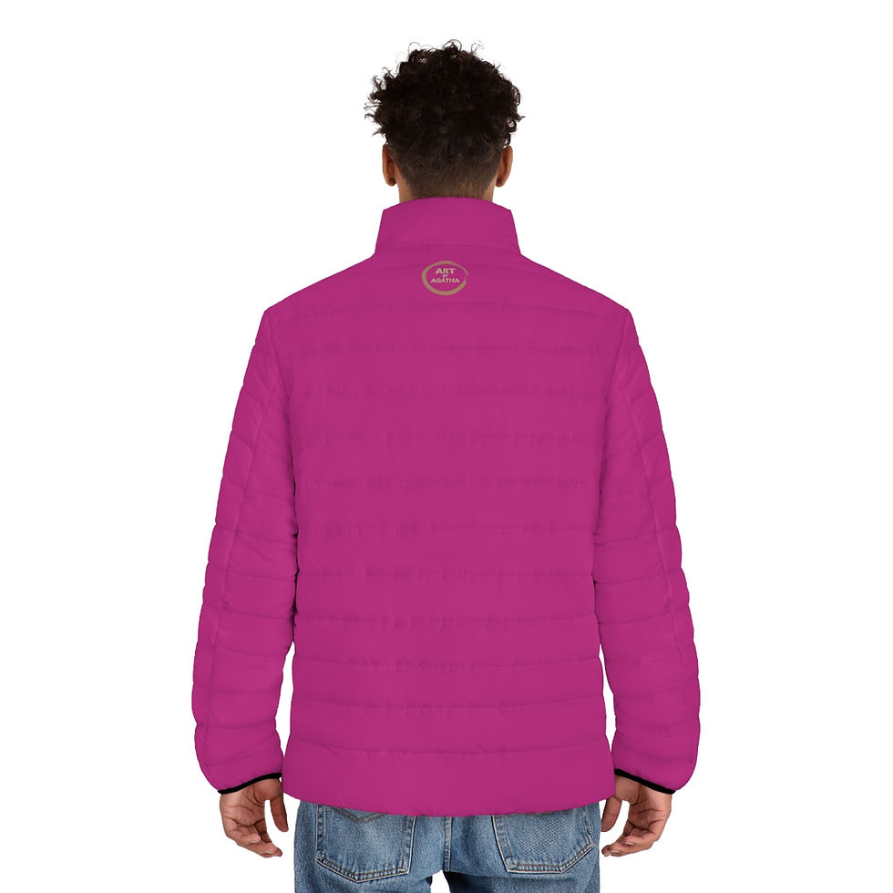 Thumbnail: Puffer Jacket by Agatha - Pink