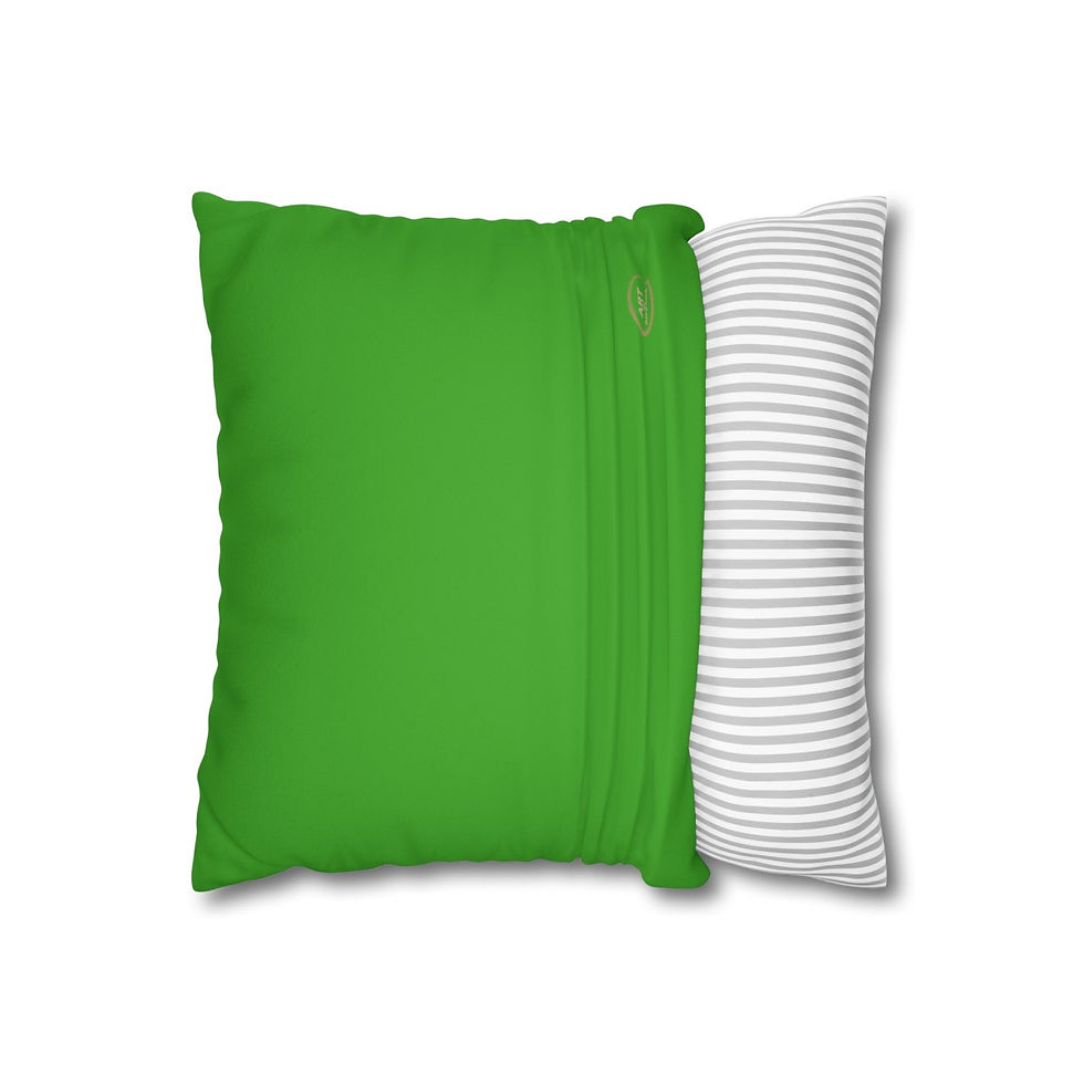 Miniaturbild: Square Pillowcase by Agatha - Glow Green