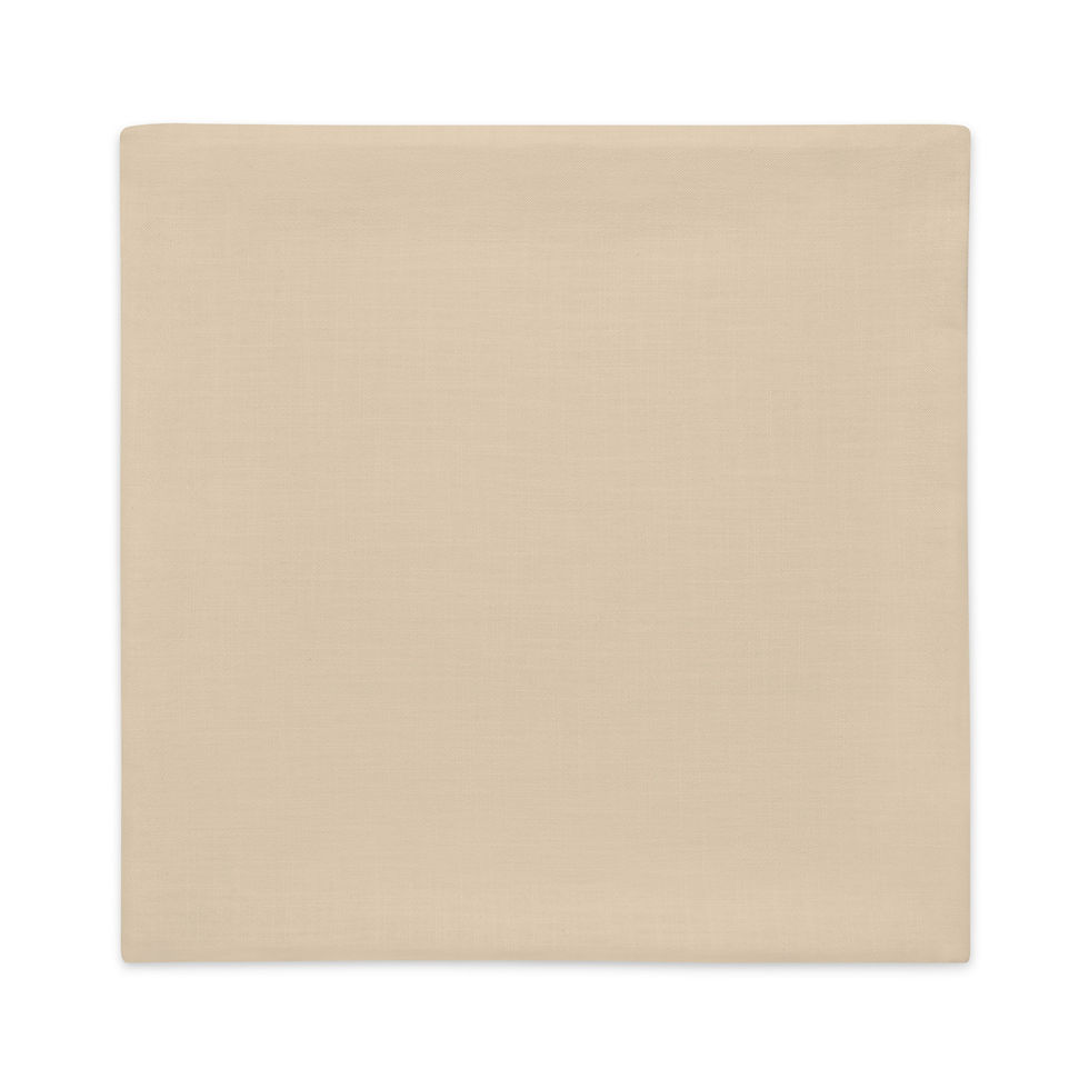 Thumbnail: Premium Pillow Case by Agatha - Beige