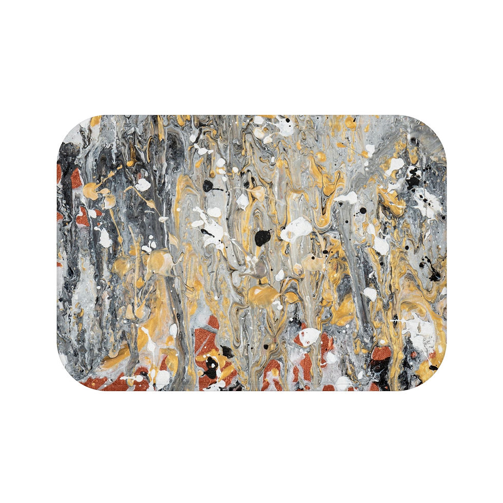 Thumbnail: Bath Mat by Agatha - Metallic Strength