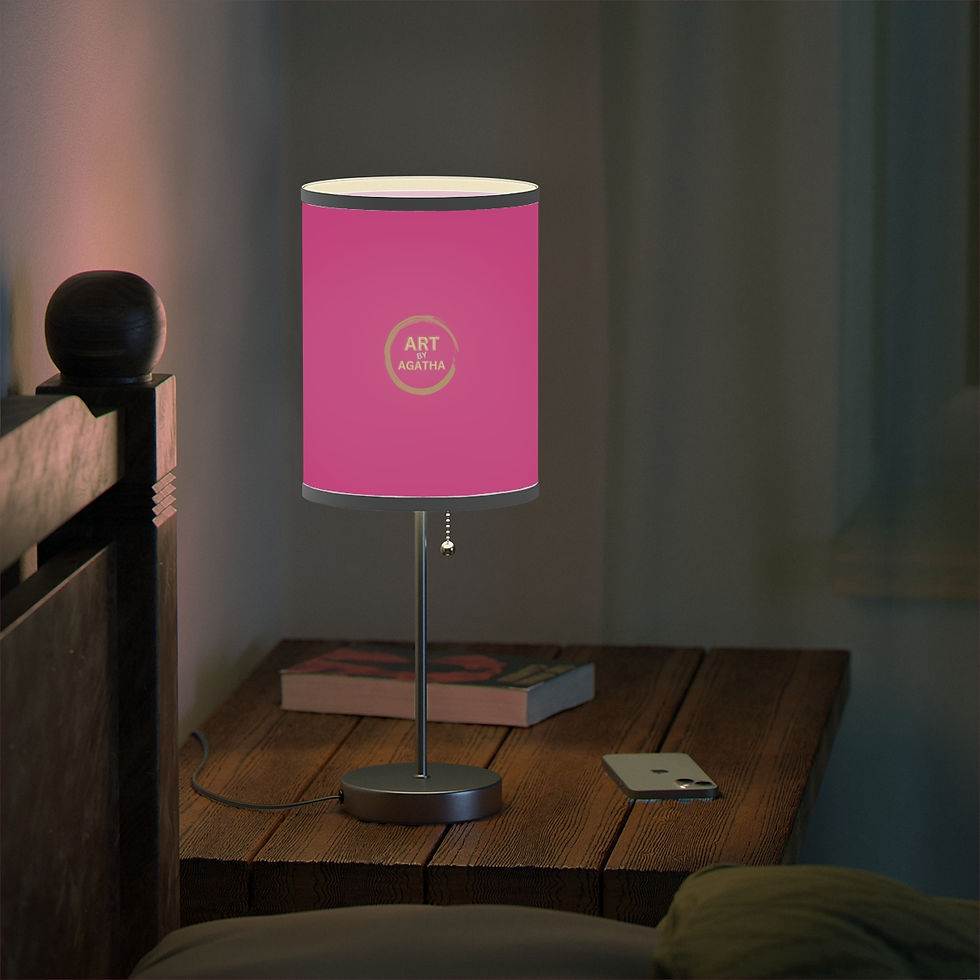 Thumbnail: Lamp on a Stand by Agatha - Strong Pink