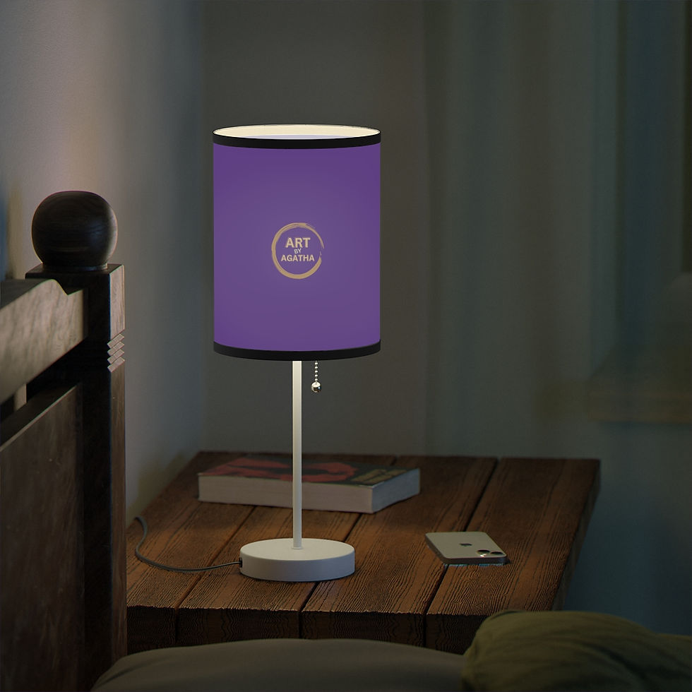 Thumbnail: Lamp on a Stand by Agatha - Glow Lila