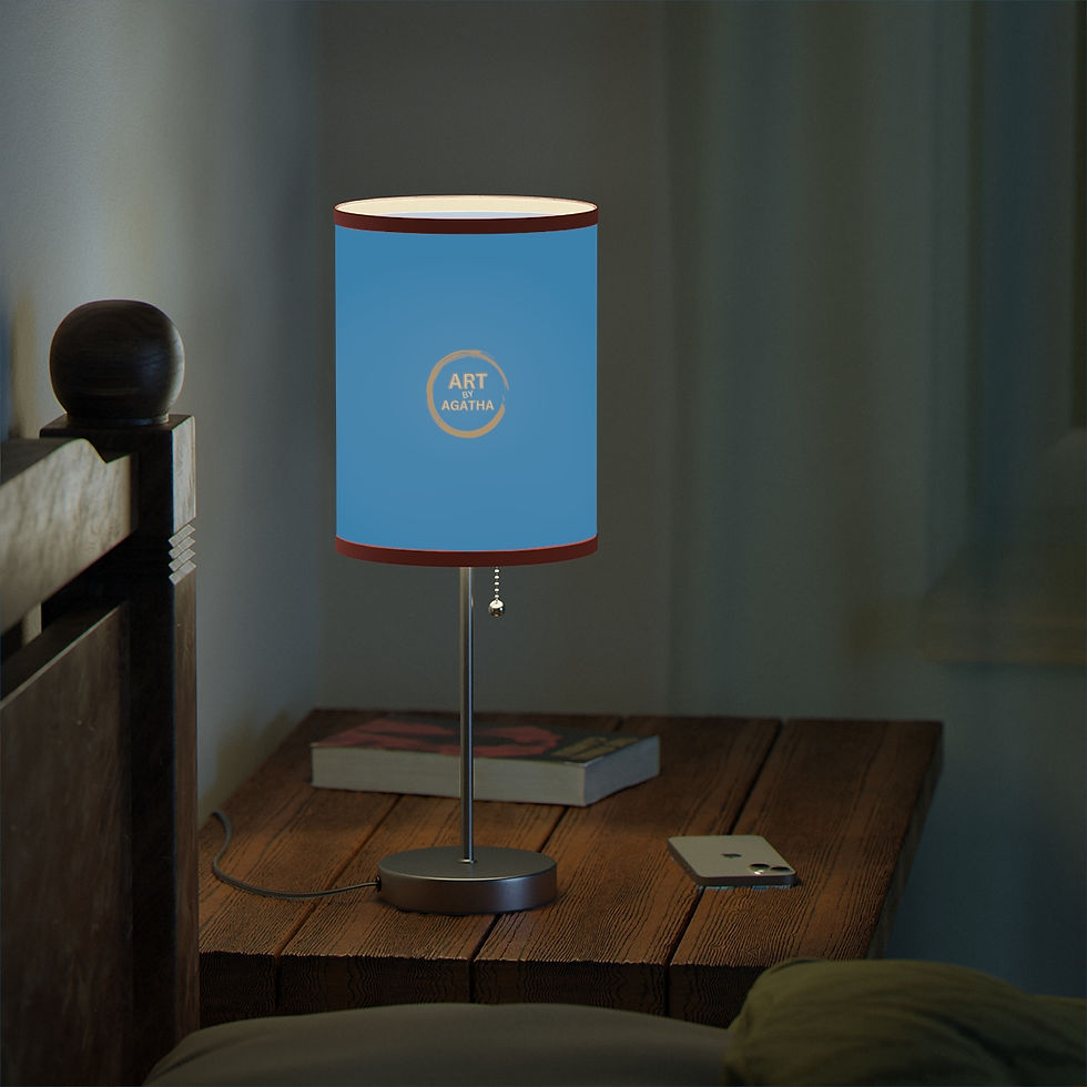 Miniaturbild: Lamp on a Stand by Agatha - Ciel Blue