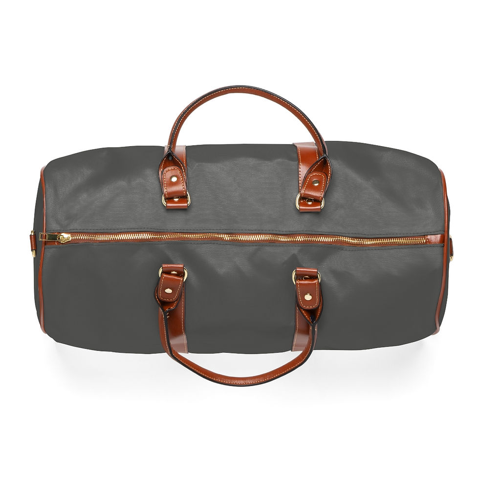 Thumbnail: Waterproof Travel Bag by Agatha - Stone Grey