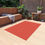 Thumbnail: Outdoor Rug by Agatha - Red Orange