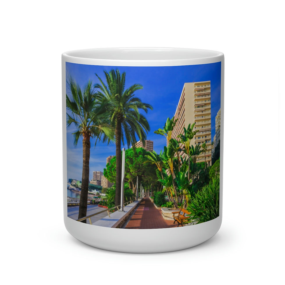 Thumbnail: Heart Shape Mug - Monaco Le Rocher by Monaco - Life