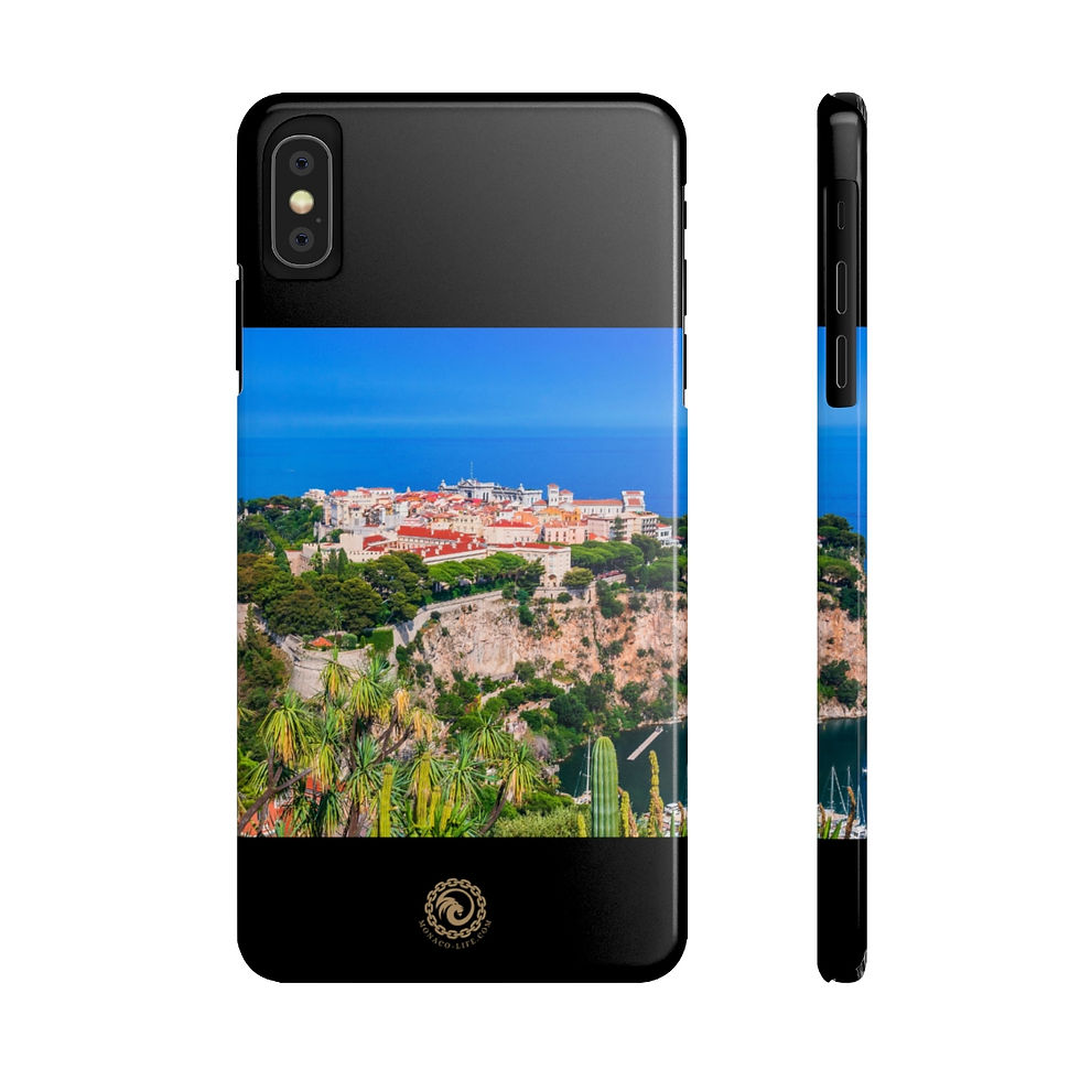 Miniaturbild: Slim Phone Cases - Monaco Le Rocher by Monaco - Life