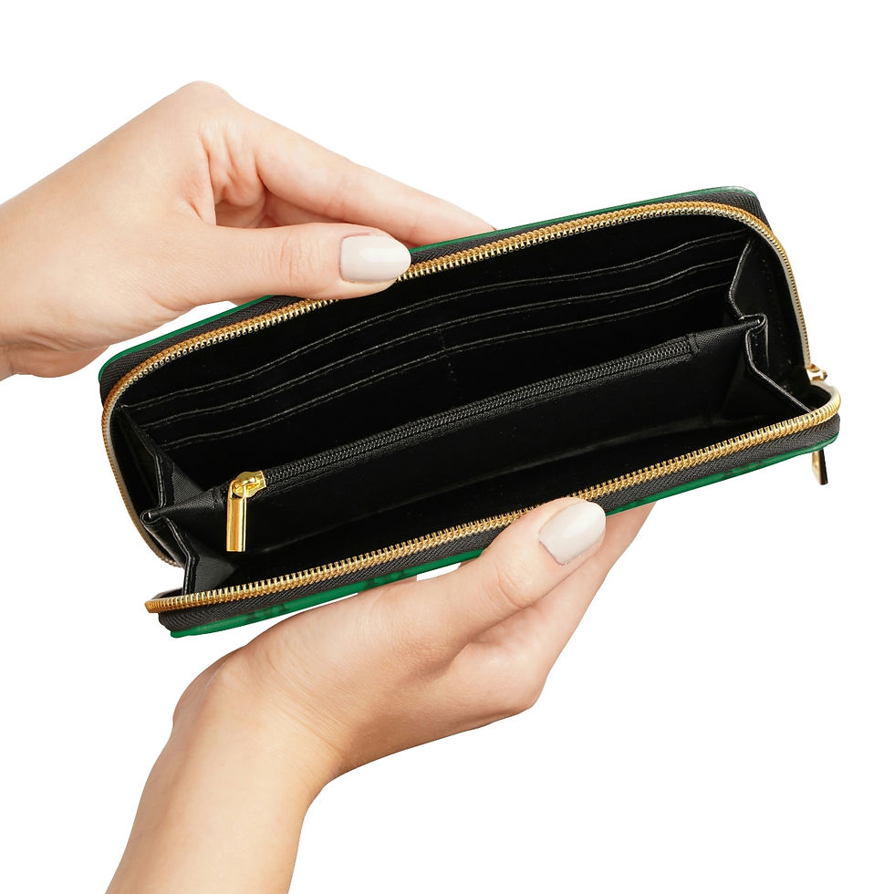 Miniaturbild: Zipper Wallet Smaragd by Franco Molito