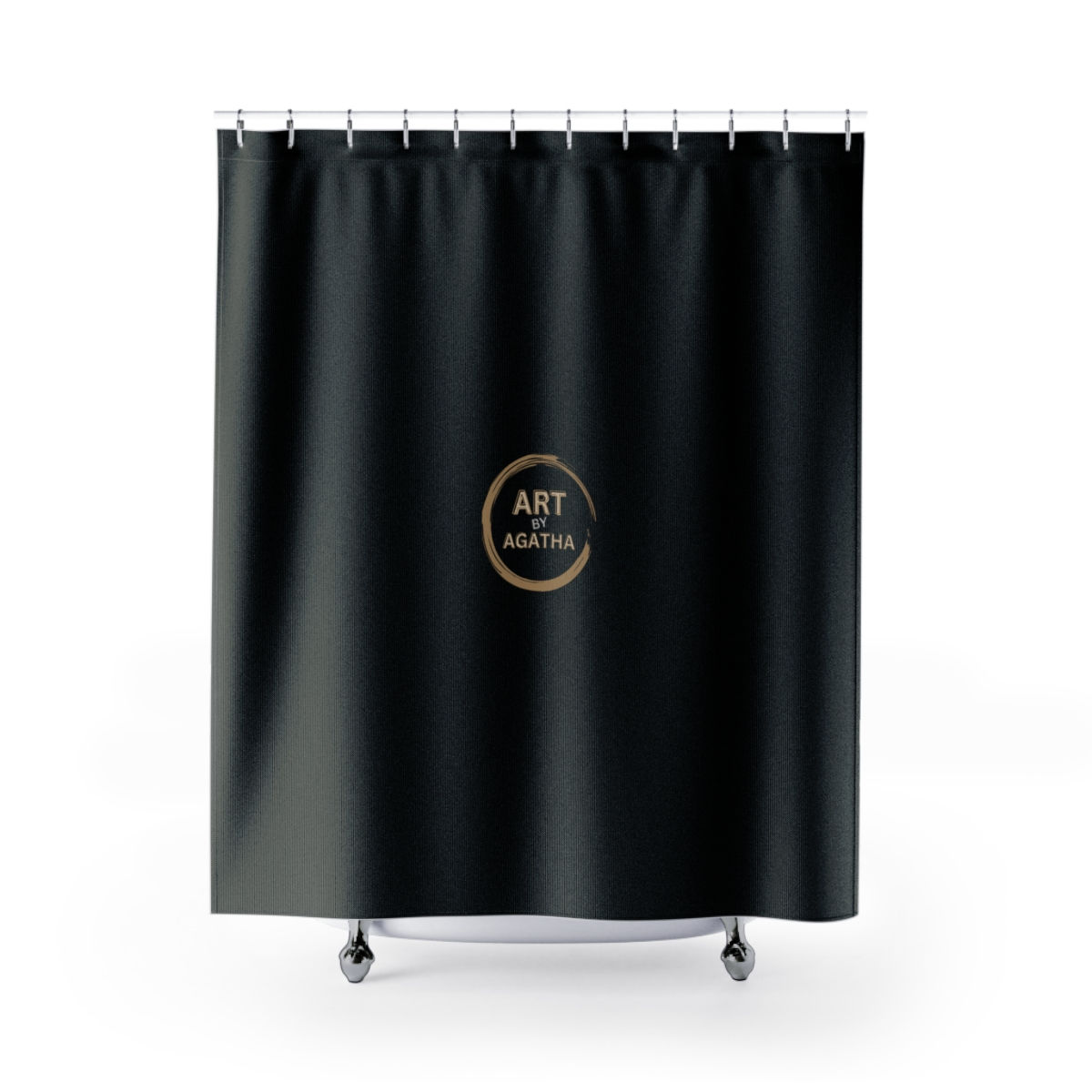 Shower Curtains by Agatha - Black