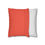 Miniature : Canvas Pillowcase by Agatha - Red Orange