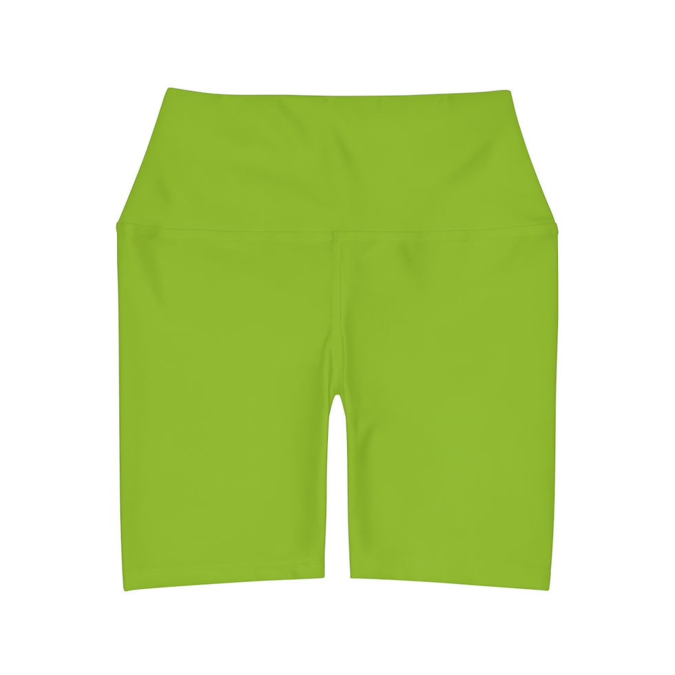 Thumbnail: Yoga Shorts by Agatha - Fresh Green