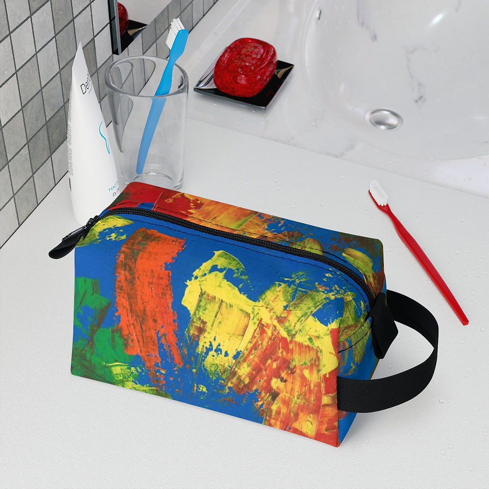 Thumbnail: Toiletry Bag by Agatha - Blue Dream