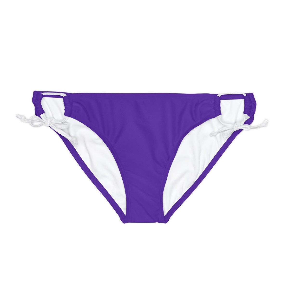 Loop Tie Side Bikini Bottom by Agatha - Glow Lila