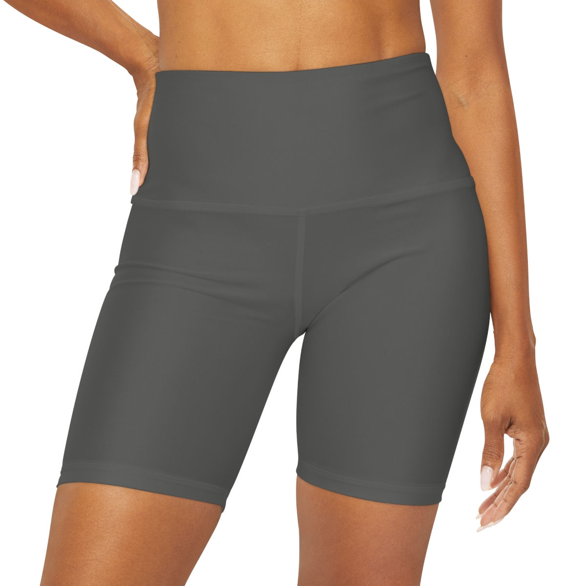 Yoga Shorts by Agatha - Stone Grey