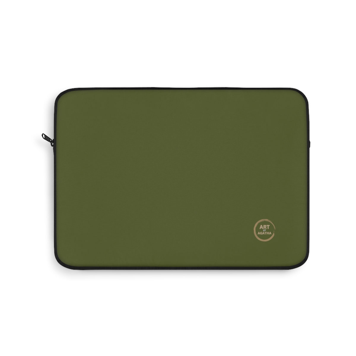 Laptop Sleeve by Agatha - Moss Green