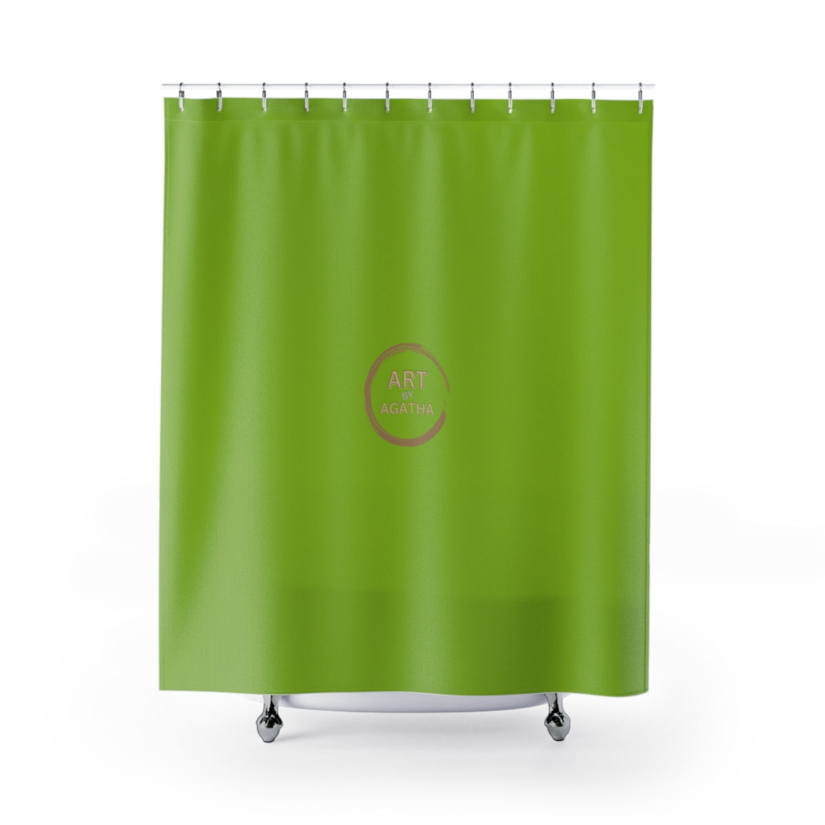 Shower Curtains by Agatha - Fresh Green