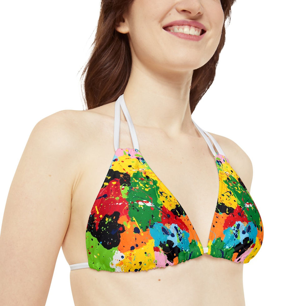 Thumbnail: Strappy Bikini Set by Agatha - Colour Explosion