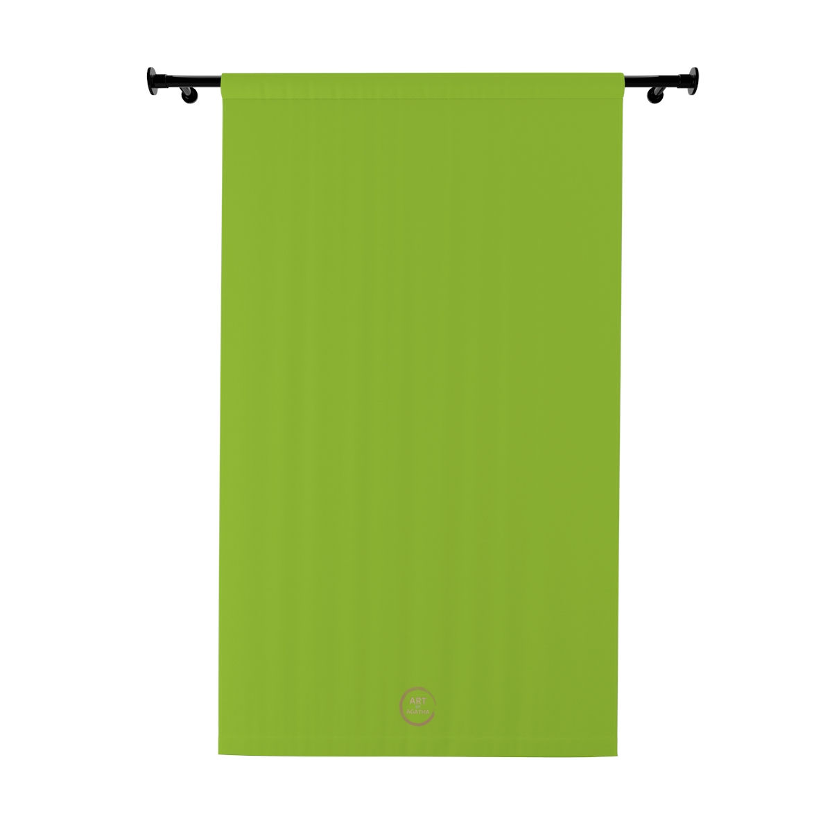 Window Curtains (1 Piece) by Agatha - Fresh Green