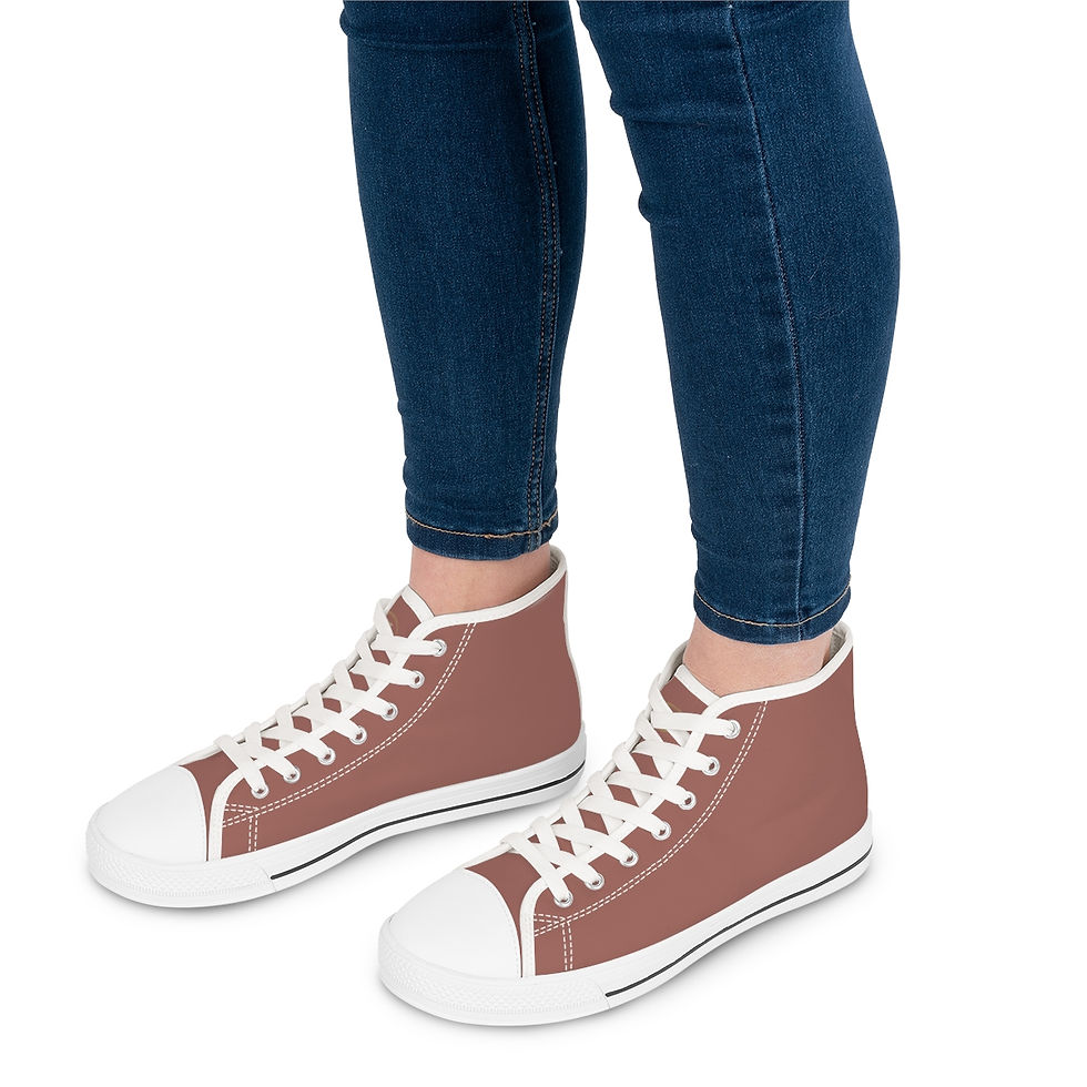 Miniaturbild: High Top Sneakers by Agatha - Aubergine