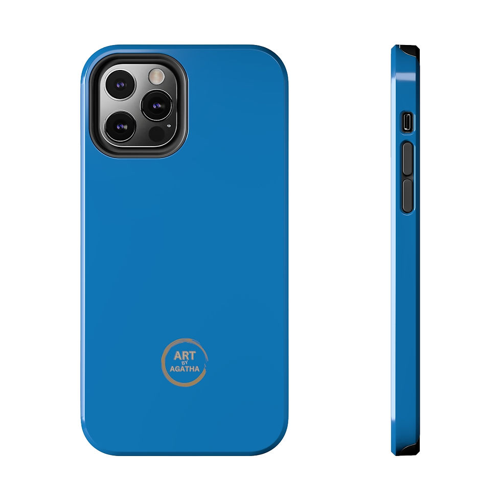 Miniaturbild: Tough Phone Case by Agatha - Ciel Blue