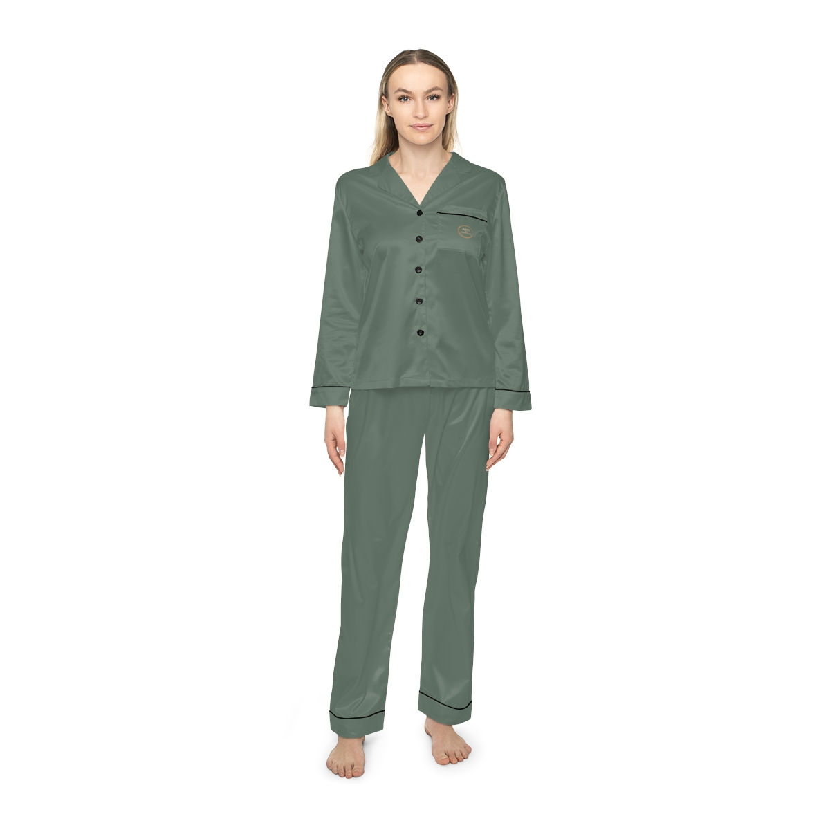 Pajamas White by Agatha - Khaki