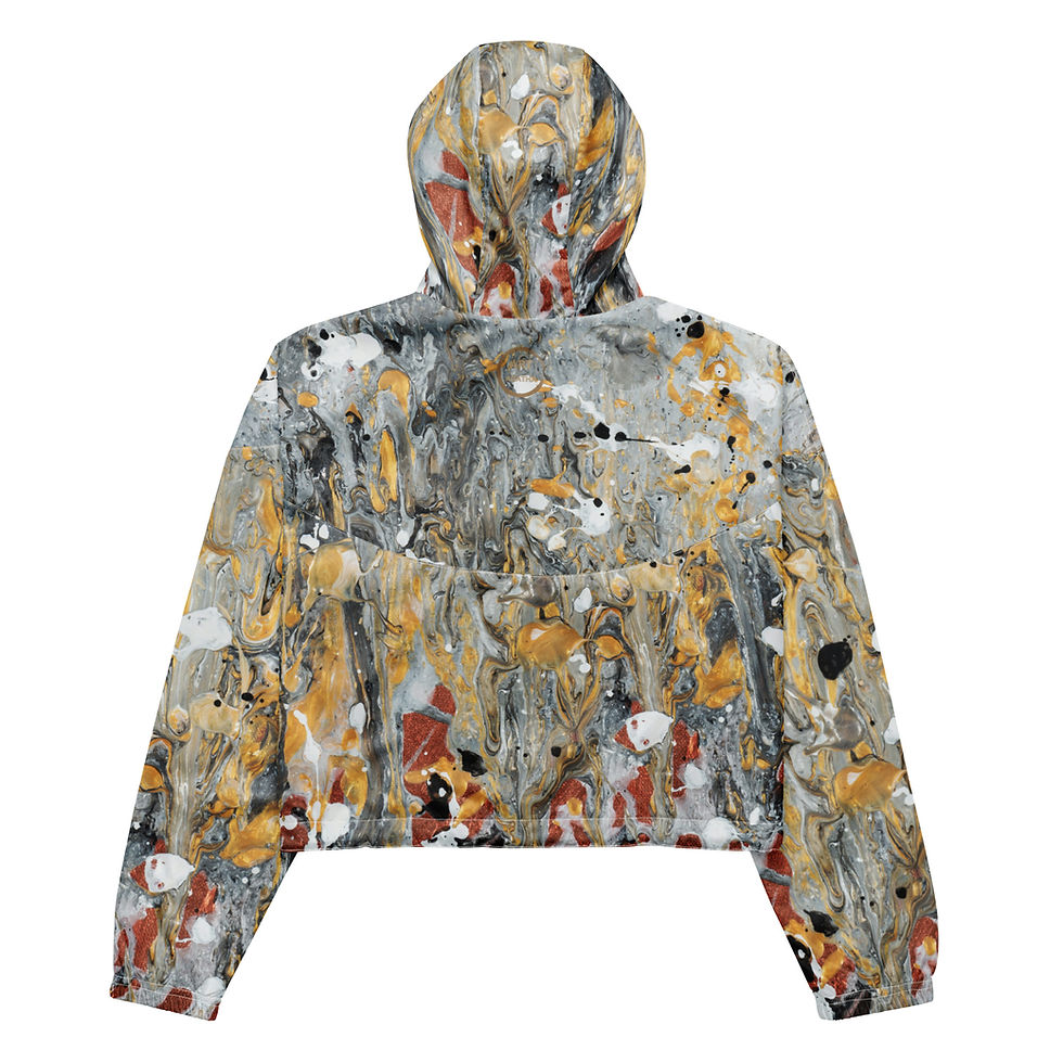 Miniaturbild: Cropped Windbreaker by Agatha - Metallic Strength