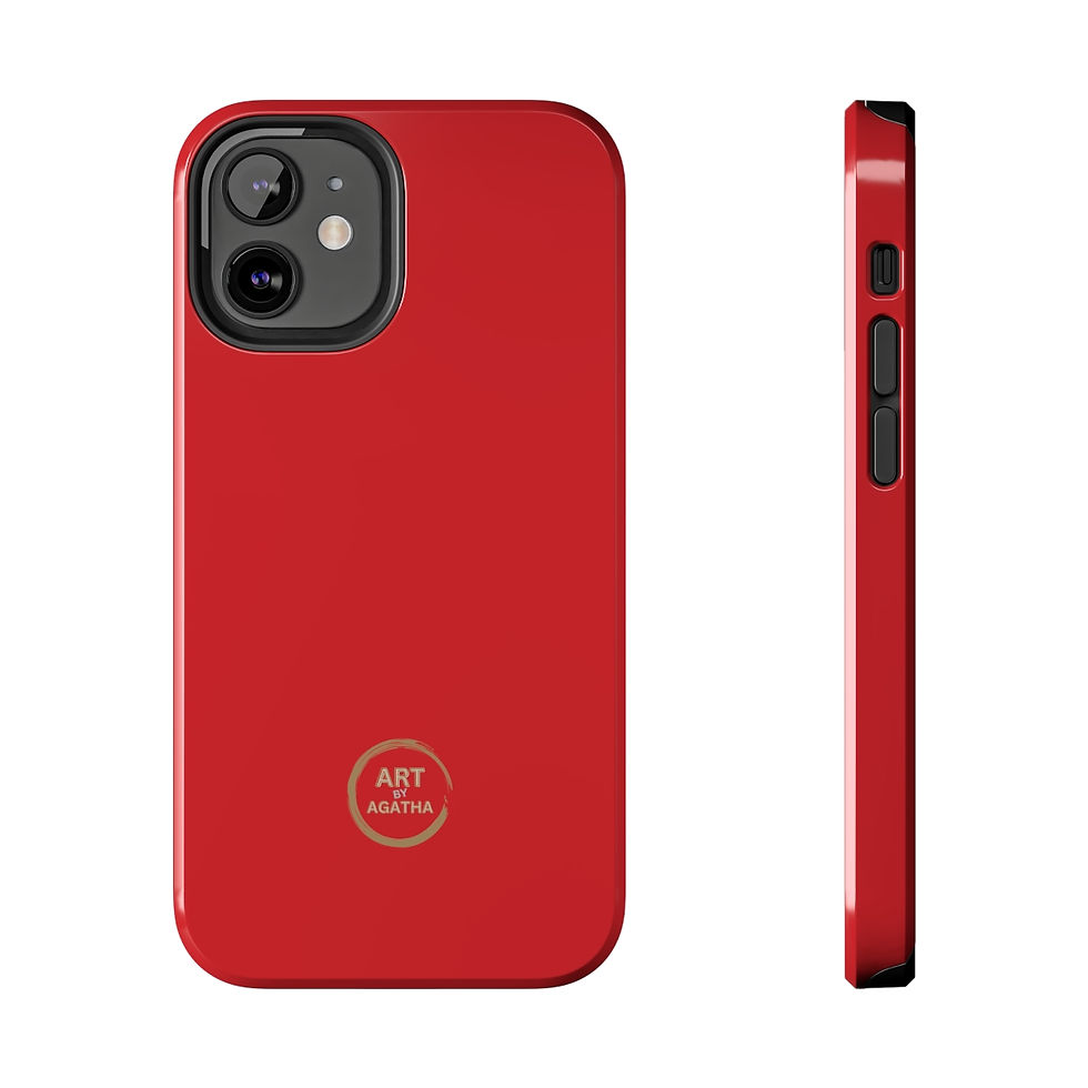 Miniaturbild: Tough Phone Case by Agatha - Glow Red