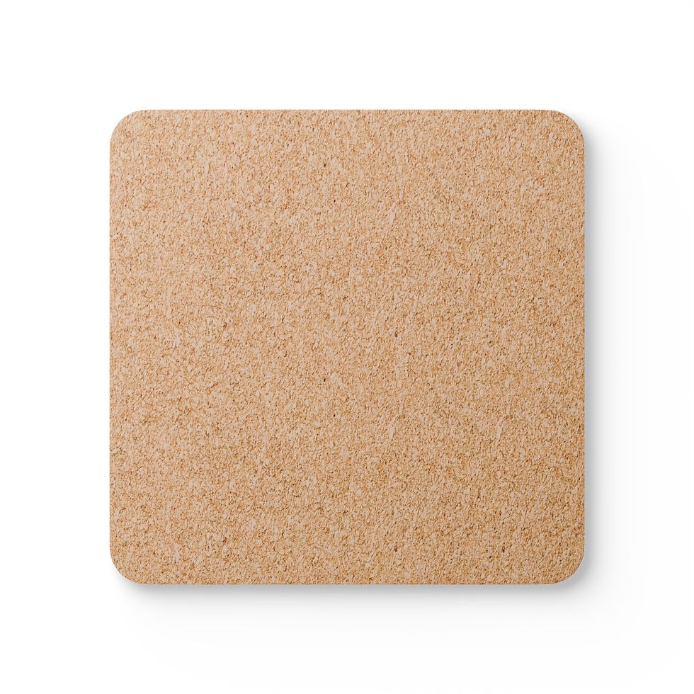 Thumbnail: Corkwood Coaster Set by Agatha - Fruit Pink