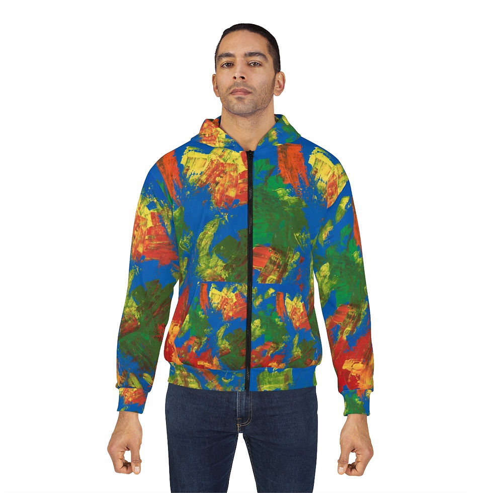Miniaturbild: Zip Hoodie by Agatha - Blue Dream