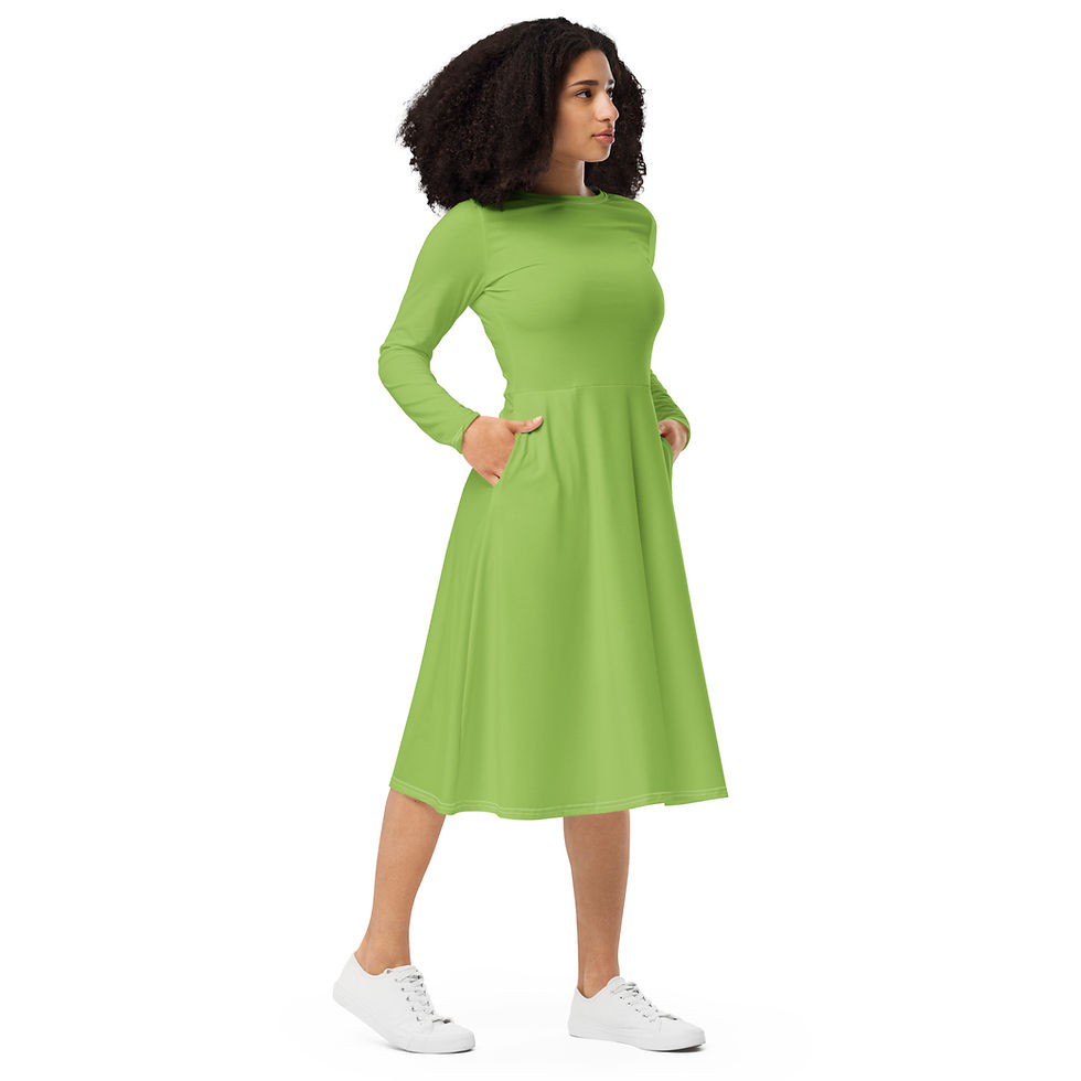Miniaturbild: Midi Dress by Agatha - Konifere