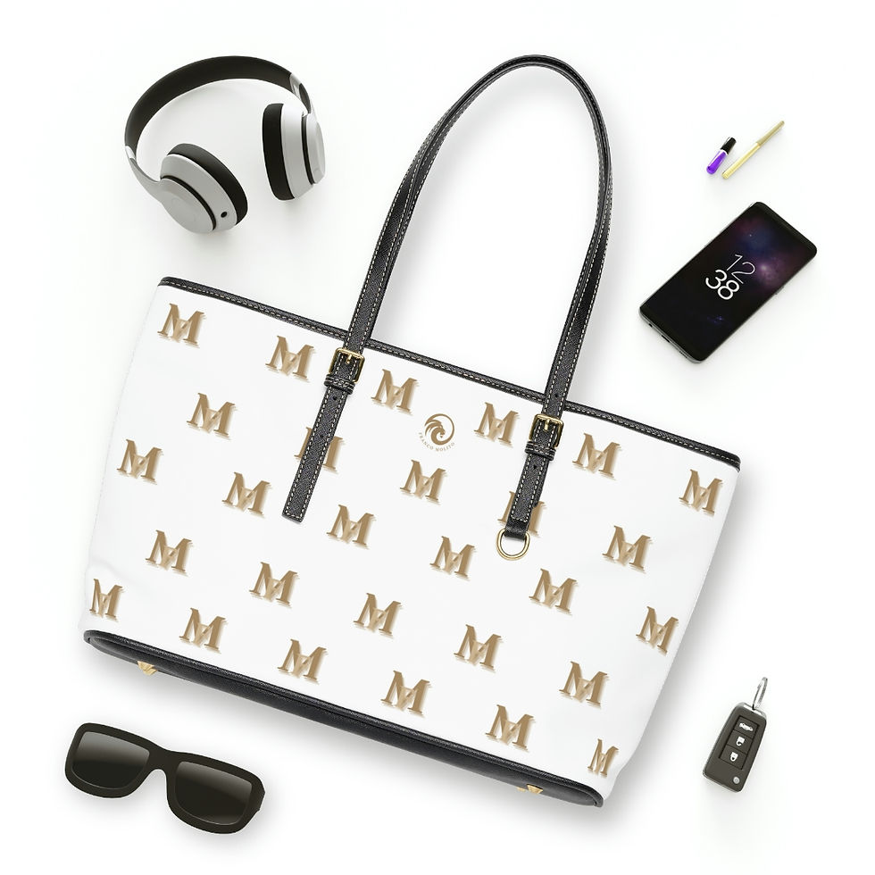 Thumbnail: Leather Shoulder Bag White by Franco Molito