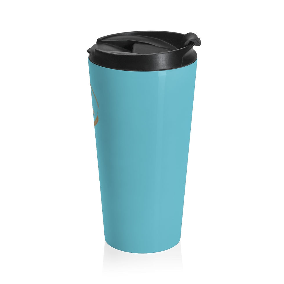 Thumbnail: Travel Mug by Agatha - Glow Blue