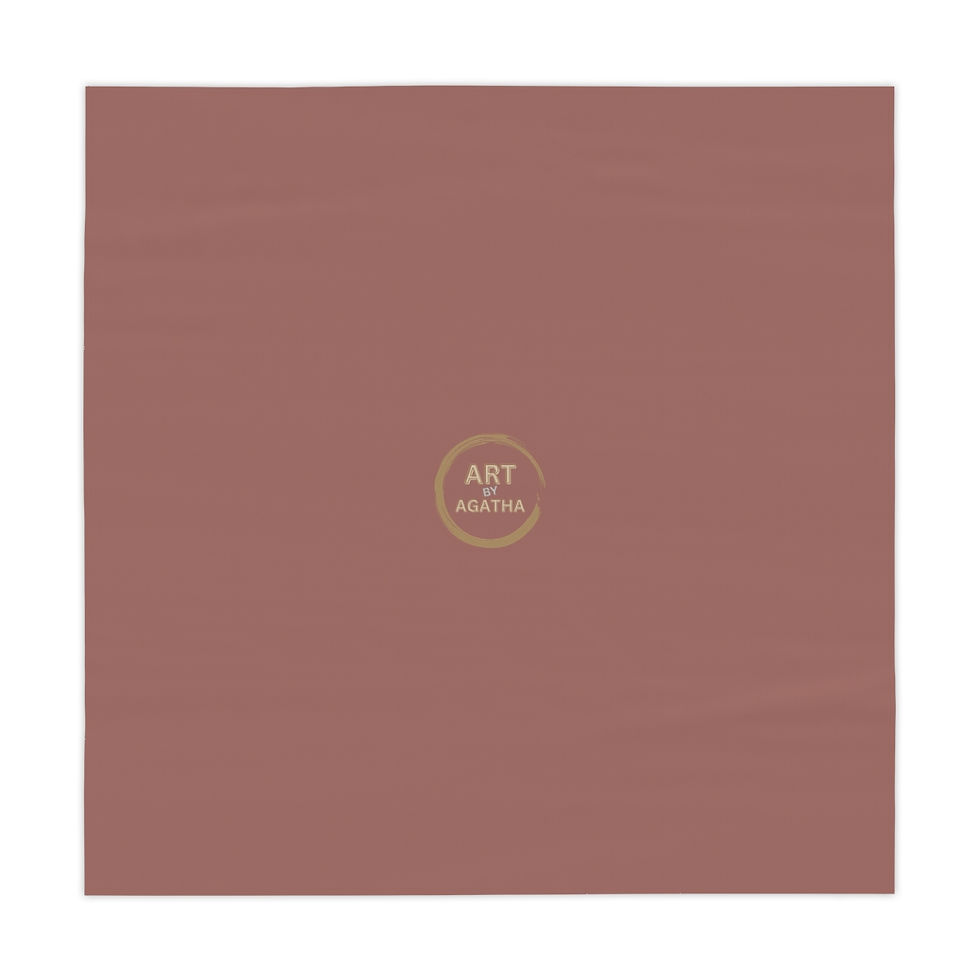 Thumbnail: Tablecloth by Agatha - Aubergine