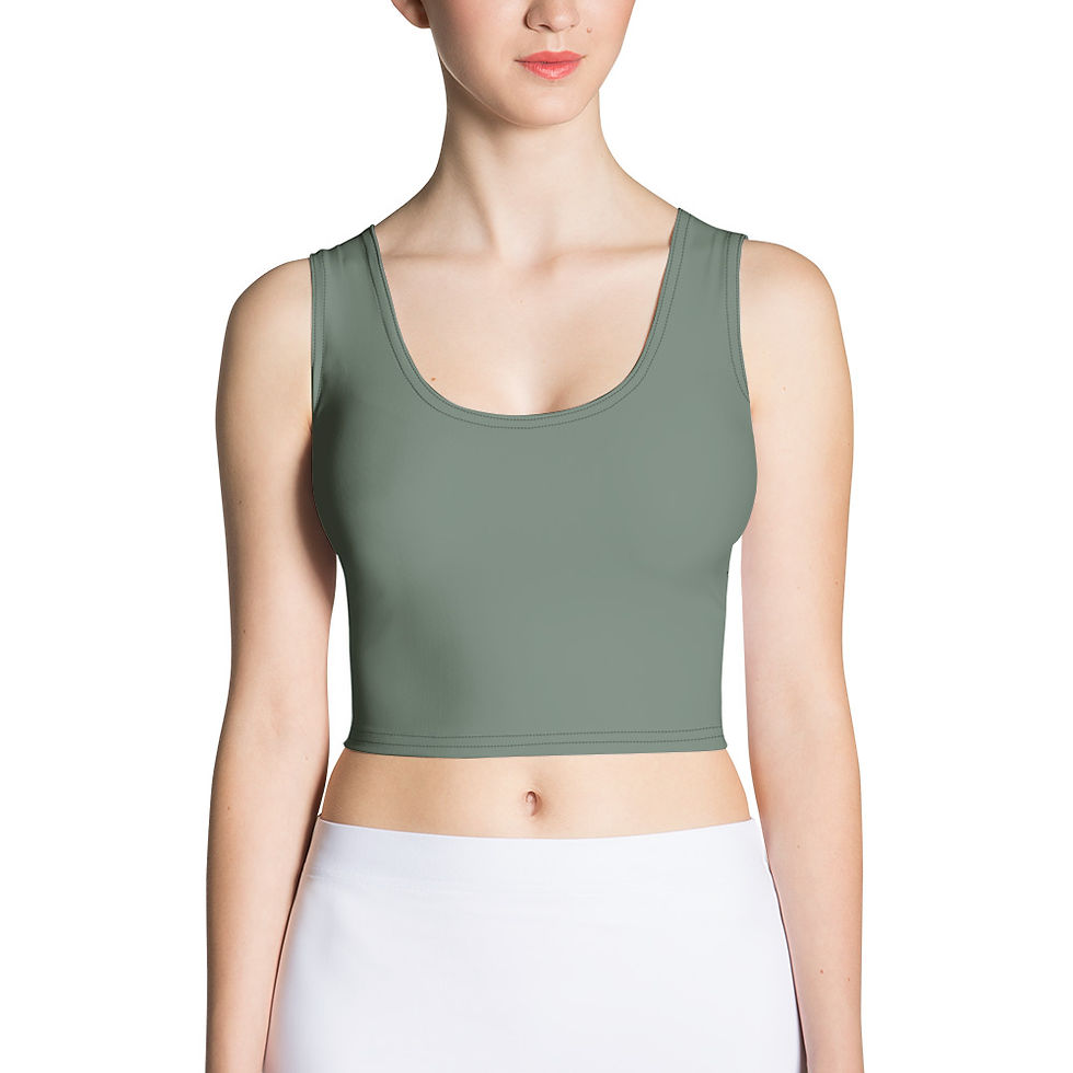 Thumbnail: Crop Top by Agatha - Khaki