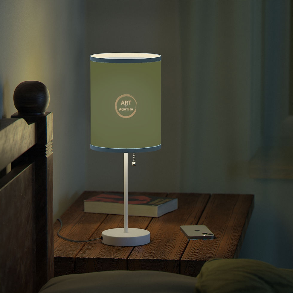 Miniaturbild: Lamp on a Stand by Agatha - Moss Green