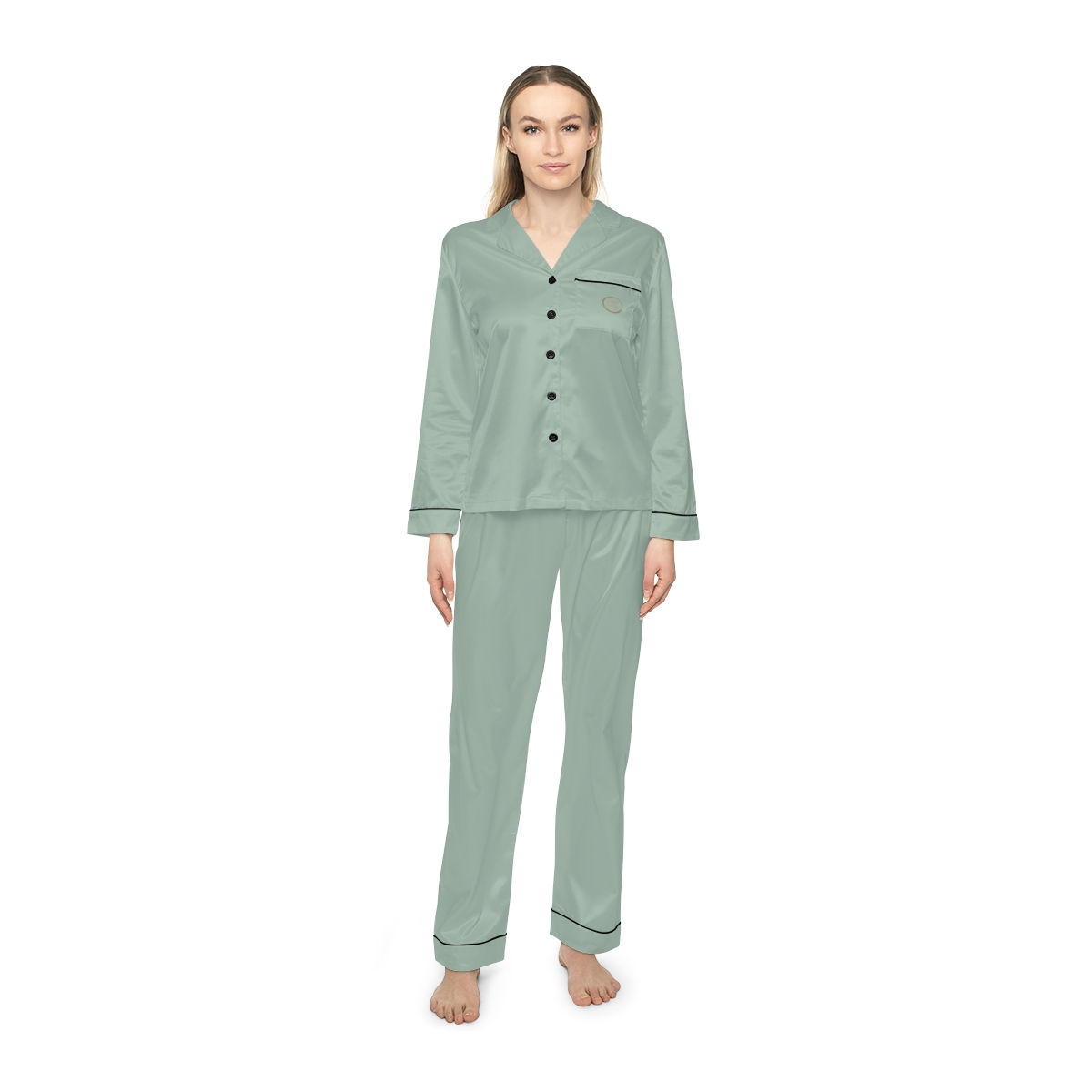 Pajamas White by Agatha - Light Mint