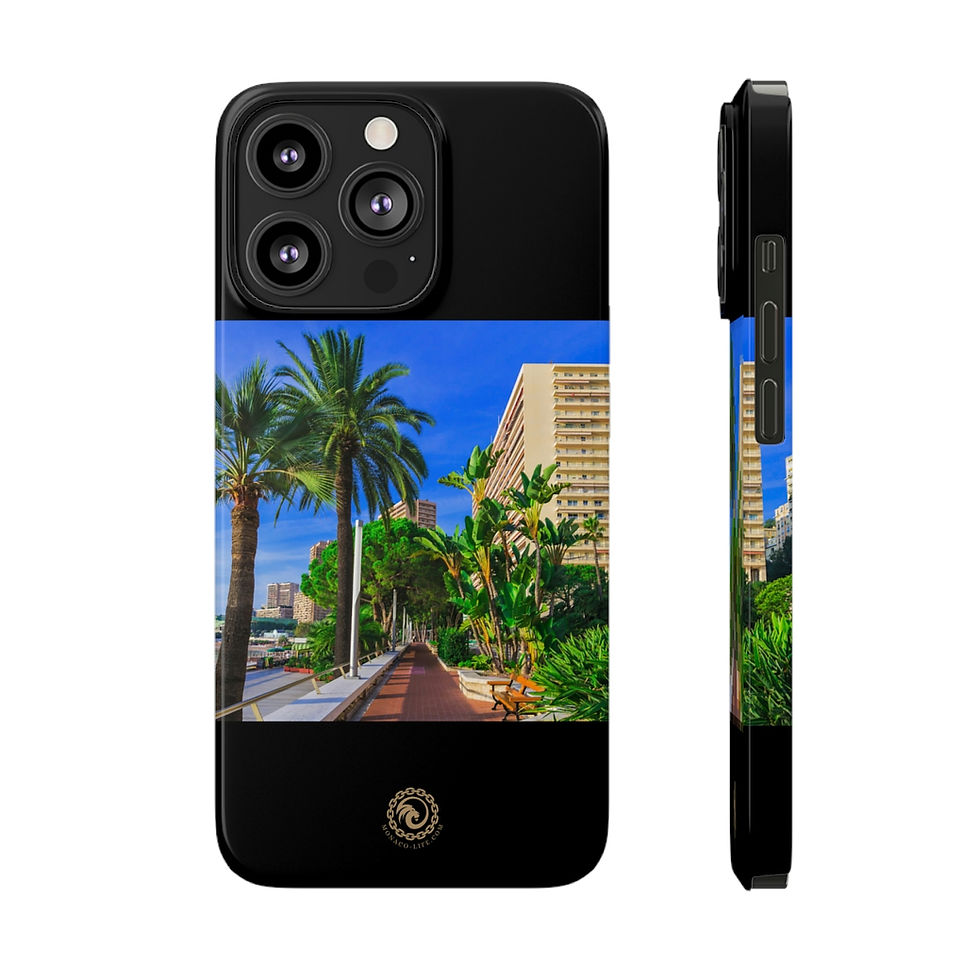 Thumbnail: Slim Phone Cases - Memories Monaco by Monaco - Life