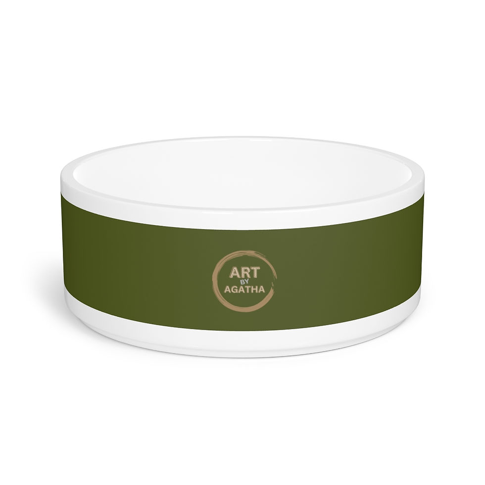 Miniaturbild: Pet Bowl by Agatha - Moss Green