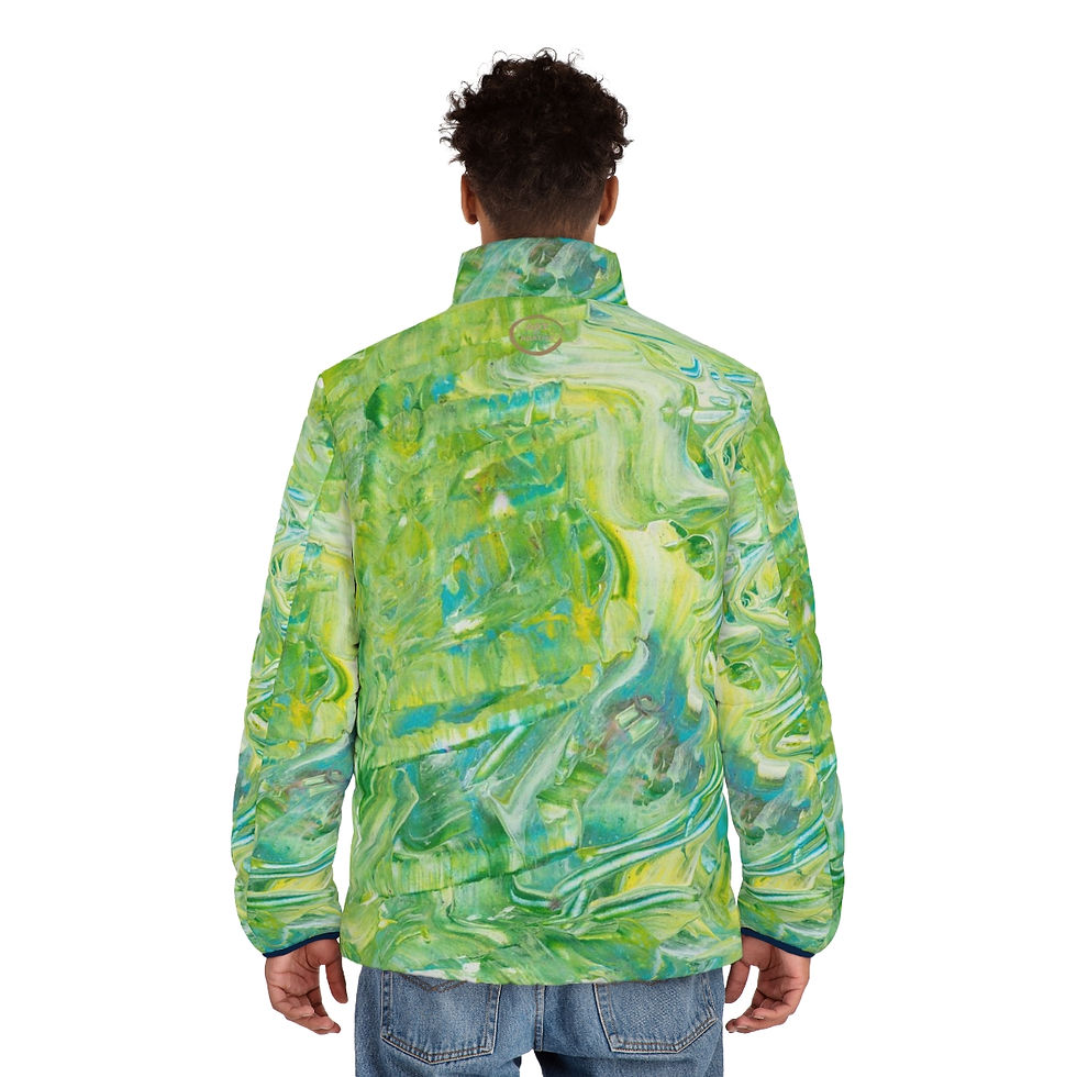 Thumbnail: Puffer Jacket by Agatha - Green Feelings