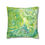Thumbnail: Square Pillowcase by Agatha - Green Feelings