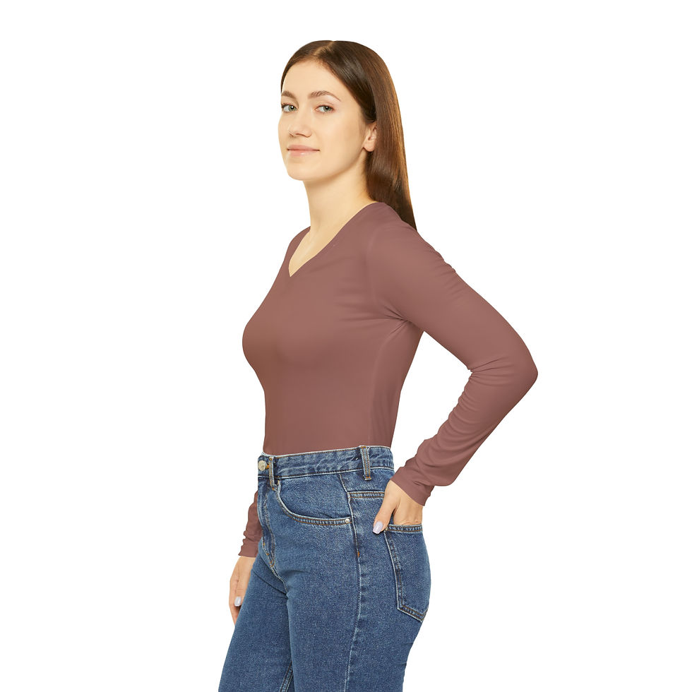 Miniaturbild: Long Sleeve by Agatha - Aubergine