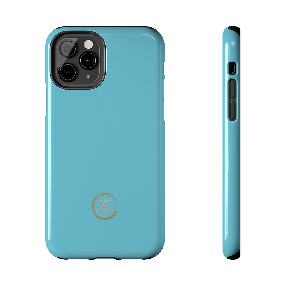 Miniaturbild: Tough Phone Case by Agatha - Glow Blue