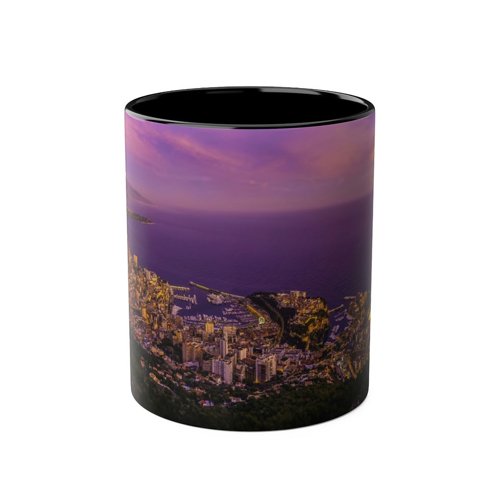 Thumbnail: Two-Tone Coffee Mugs - Nightdream Monaco 11oz