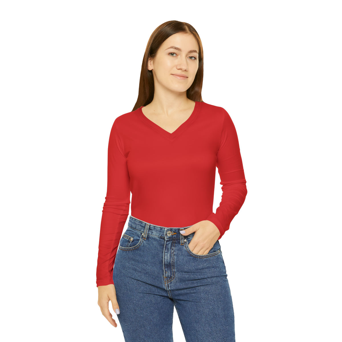 Long Sleeve by Agatha - Glow Red