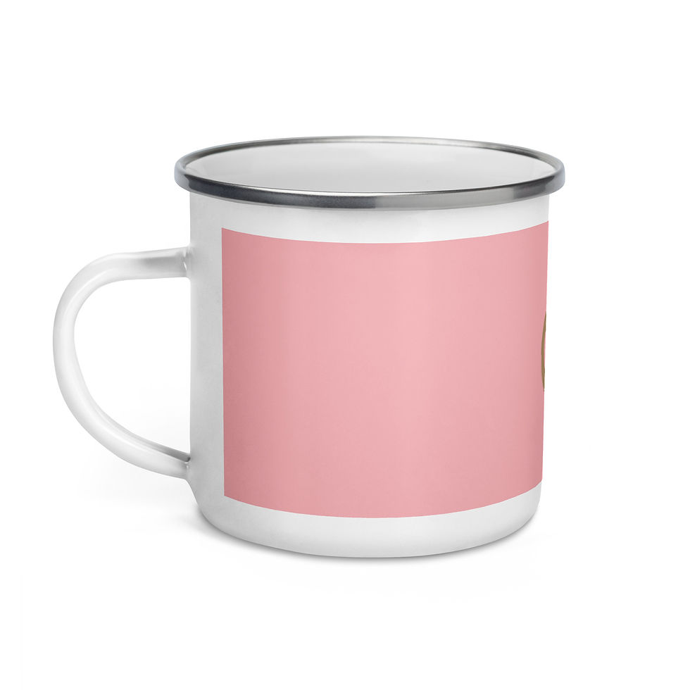 Miniaturbild: Enamel Mug by Agatha - Light Pink
